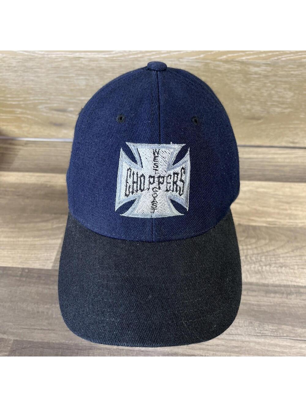 Vintage West Coast Choppers  Wool Biker Hat Baseball Cap